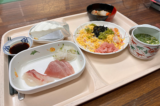 梅光苑食事例